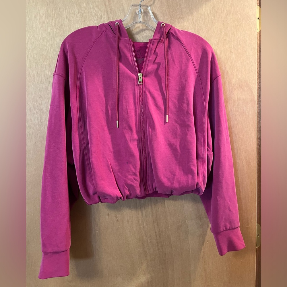 Athleta Cropped zip up jacket